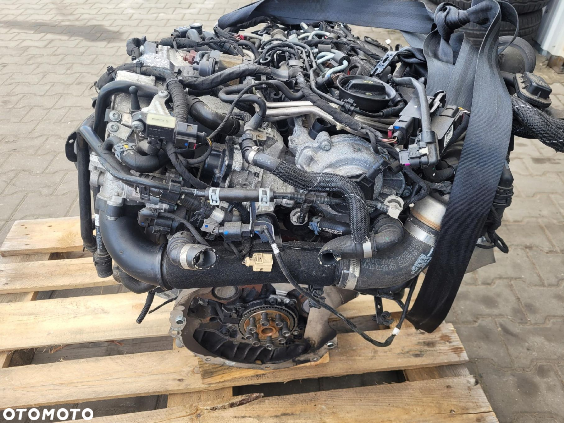 AUDI A4 B8 LIFT Q5 A6 C7 SILNIK 2.0 TDI CNH KOMPLETNY - 5