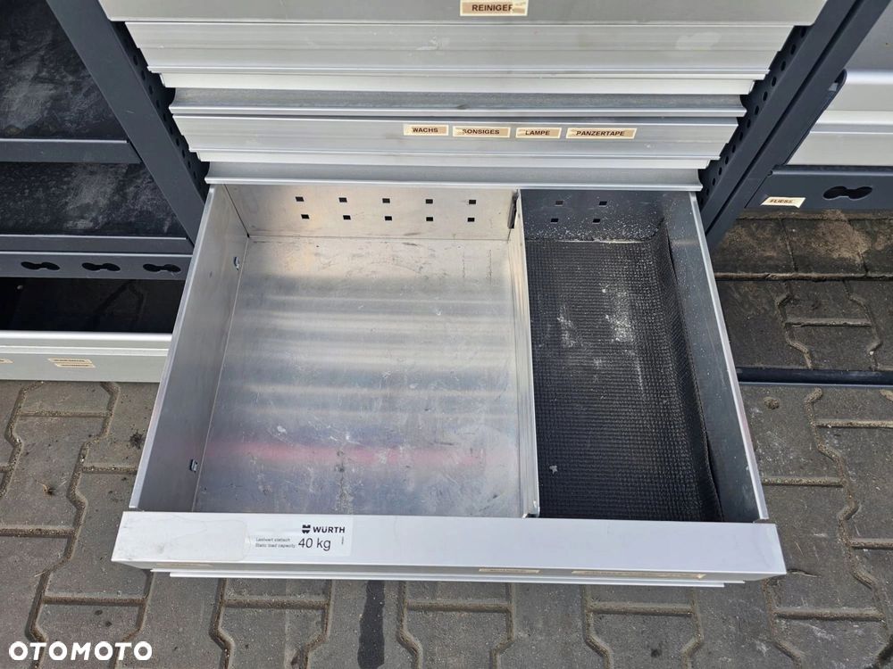 VW T5 T6 zabudowa serwisowa regał samochodowy WURTH - 5
