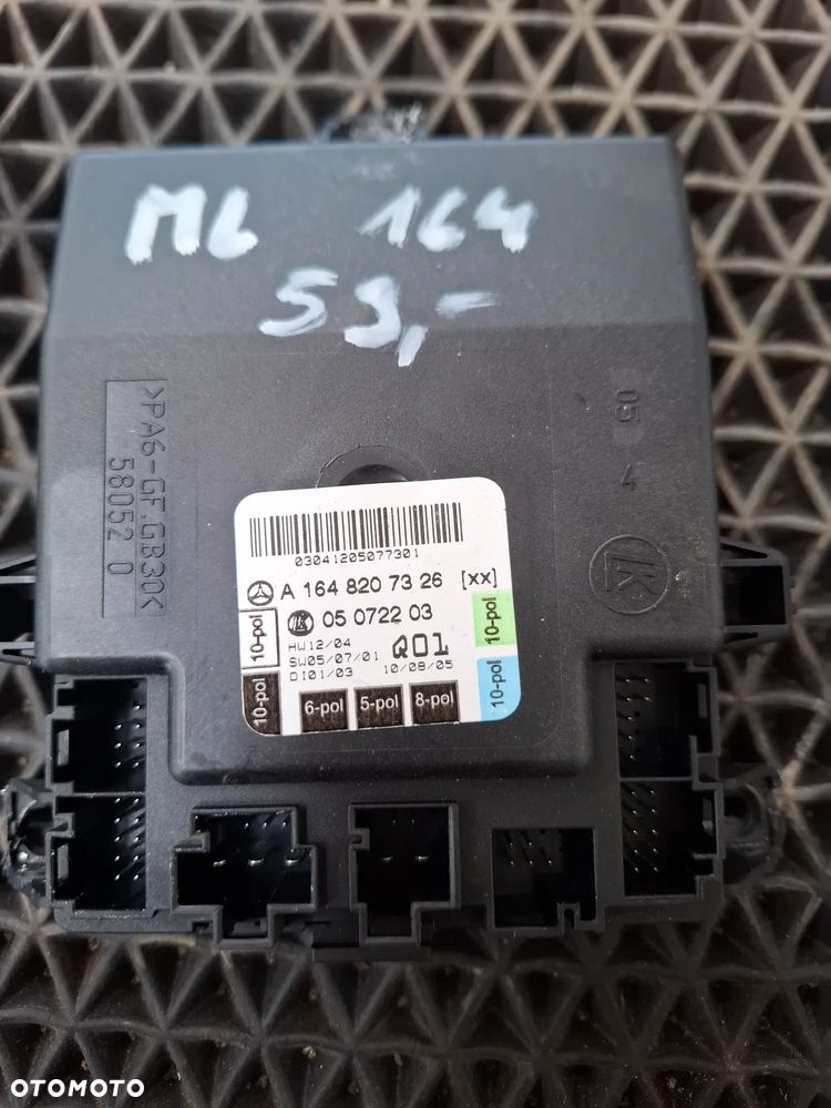 Mercedes ML 164 moduł drzwi A1648207326 - 1