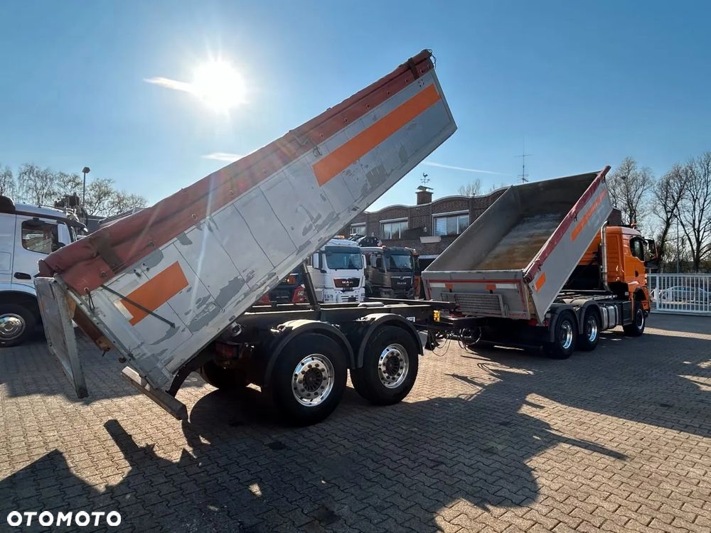 MAN TGS 26.510 6x4 + Przyczepa Kempf 3-Stronny Wywrot | 510 KM | Automat | - 14