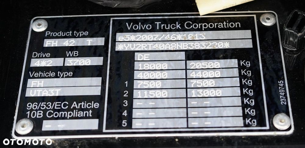 Volvo FH / 500 / I – SAVE / XL / EURO 6 / ACC / I-COOL / RETARDER - 12