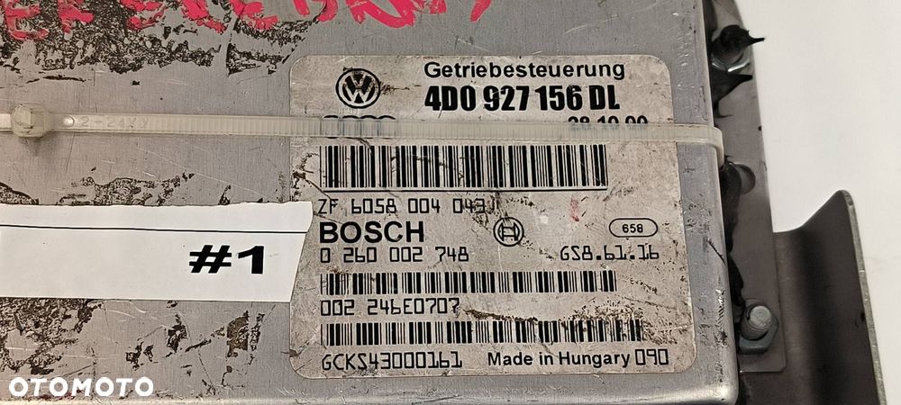 MODUŁ AUDI A8 D2 4D0927156DL - 2