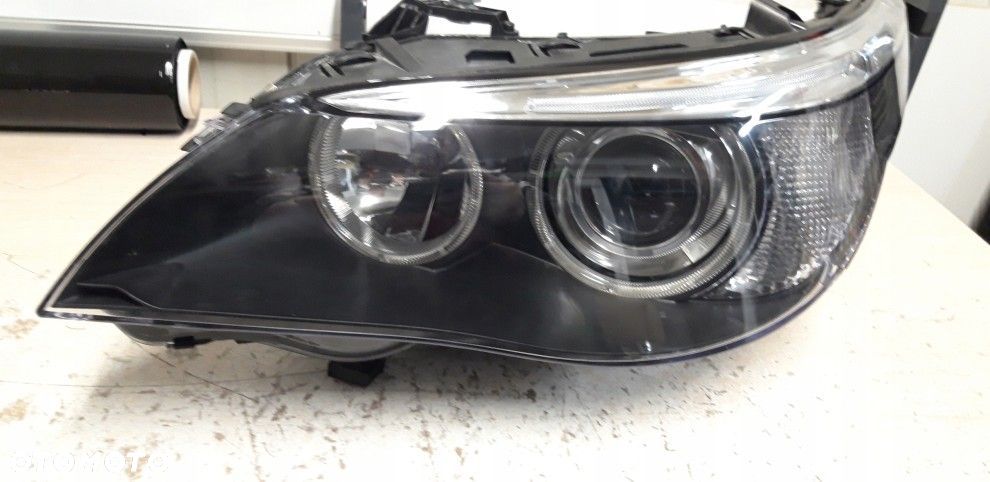 bmw 5 e60 04\' xenon europa nie skrętny d2s lewa - 3