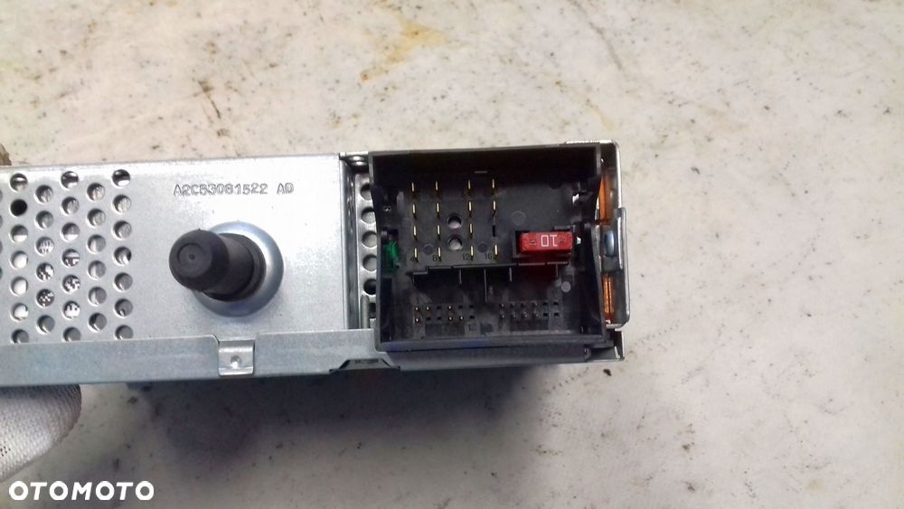 radio radioodtwarzacz cd 96613825xt citroen c2 03-08 - 3