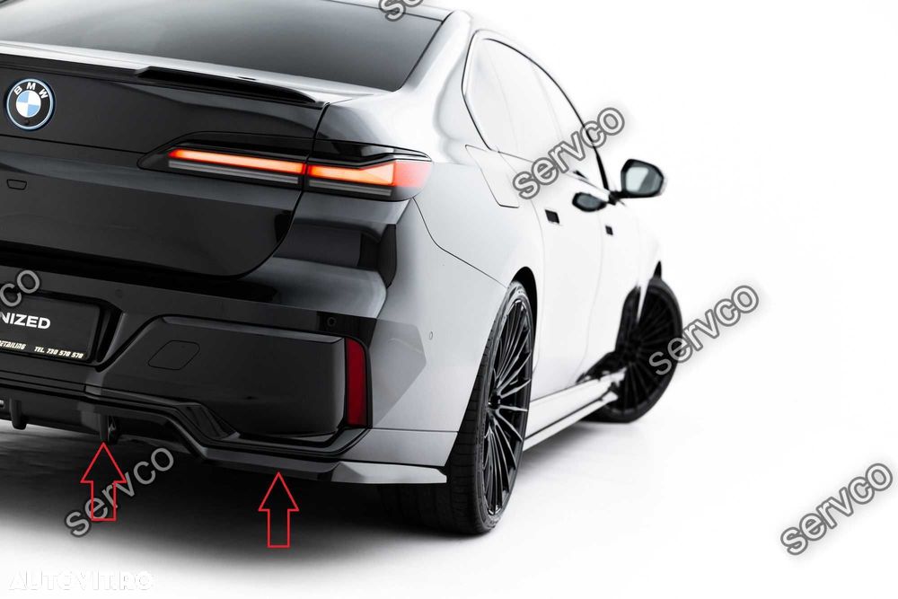 Prelungire splitter bara spate Bmw Seria 7 M-Pack G70 2022- v4 - Maxton Design - 5