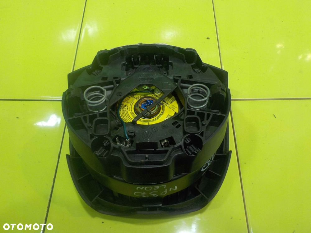 SEAT LEON II LIFT 09r AIRBAG poduszka kierowcy 5P0880201AE - 7