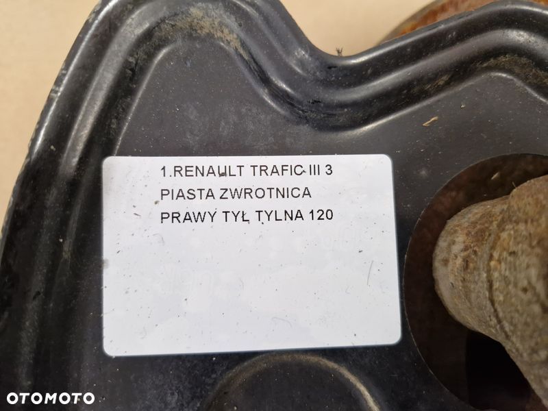 RENAULT TRAFIC 3 III VIVARO B 2.0 DCI PIASTA ZWROTNICA PRAWY TYŁ PRAWA TYLNA - 4