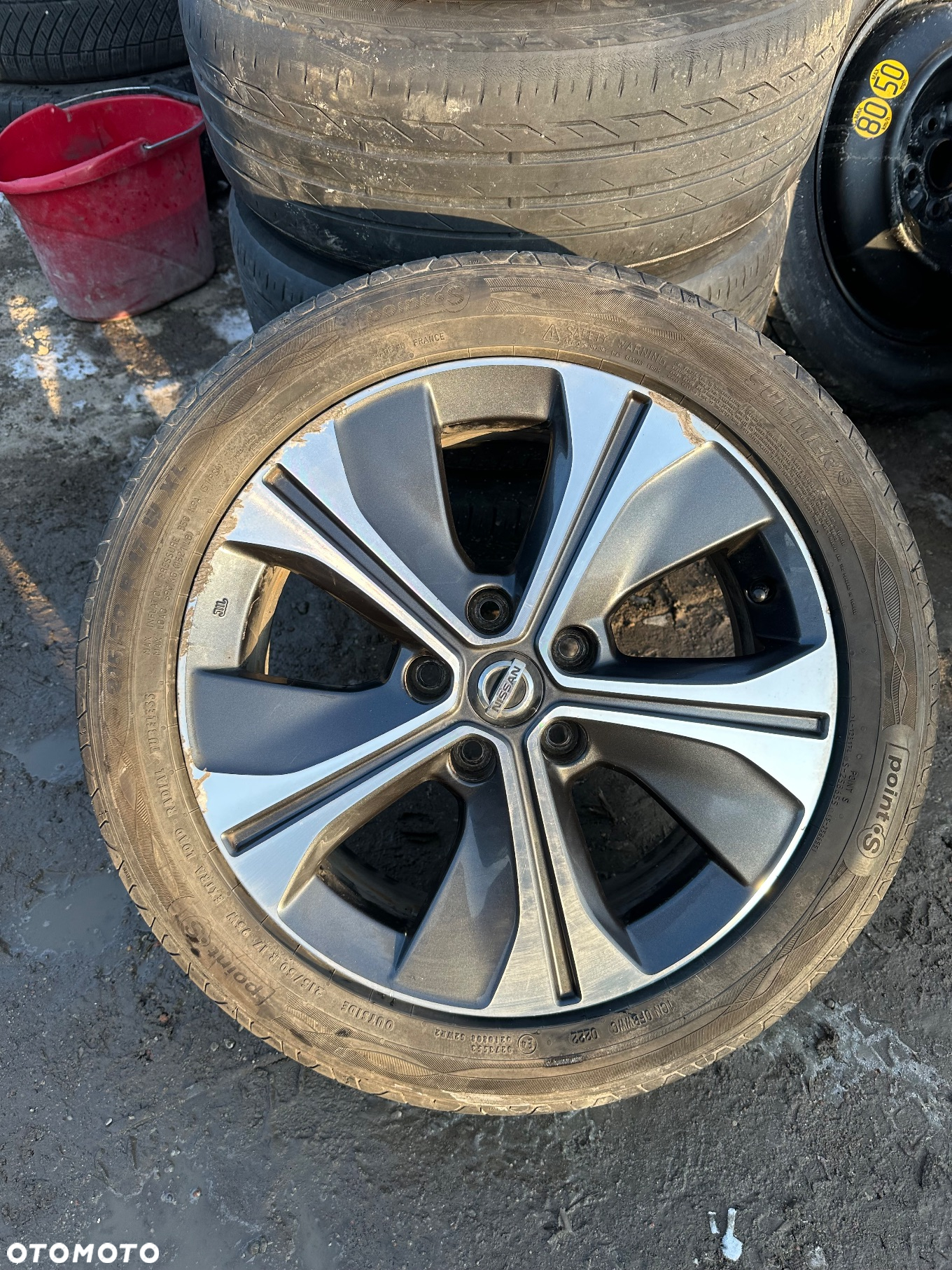 Koła Alufelgi 5x114.3 R17 ET45 Komplet. - 4