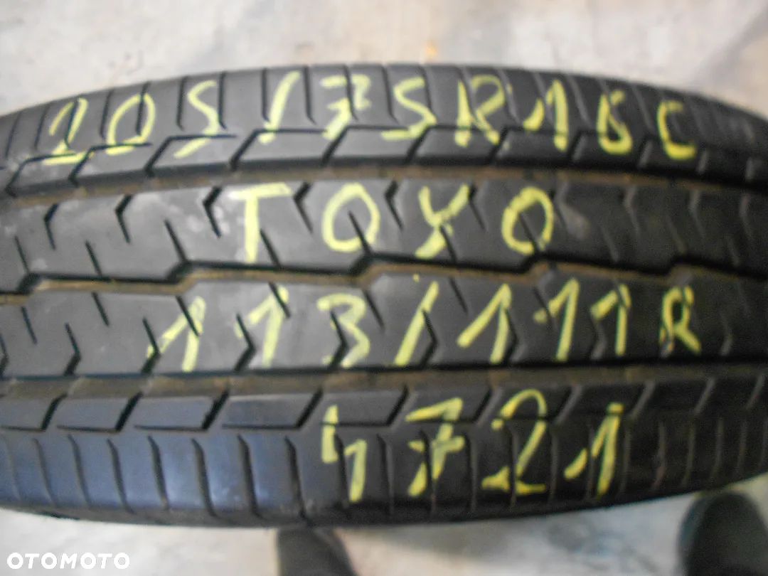 OPONY 205/75R16C TOYO NANO ENERGY VAN DOT 4721 9.2MM - 1