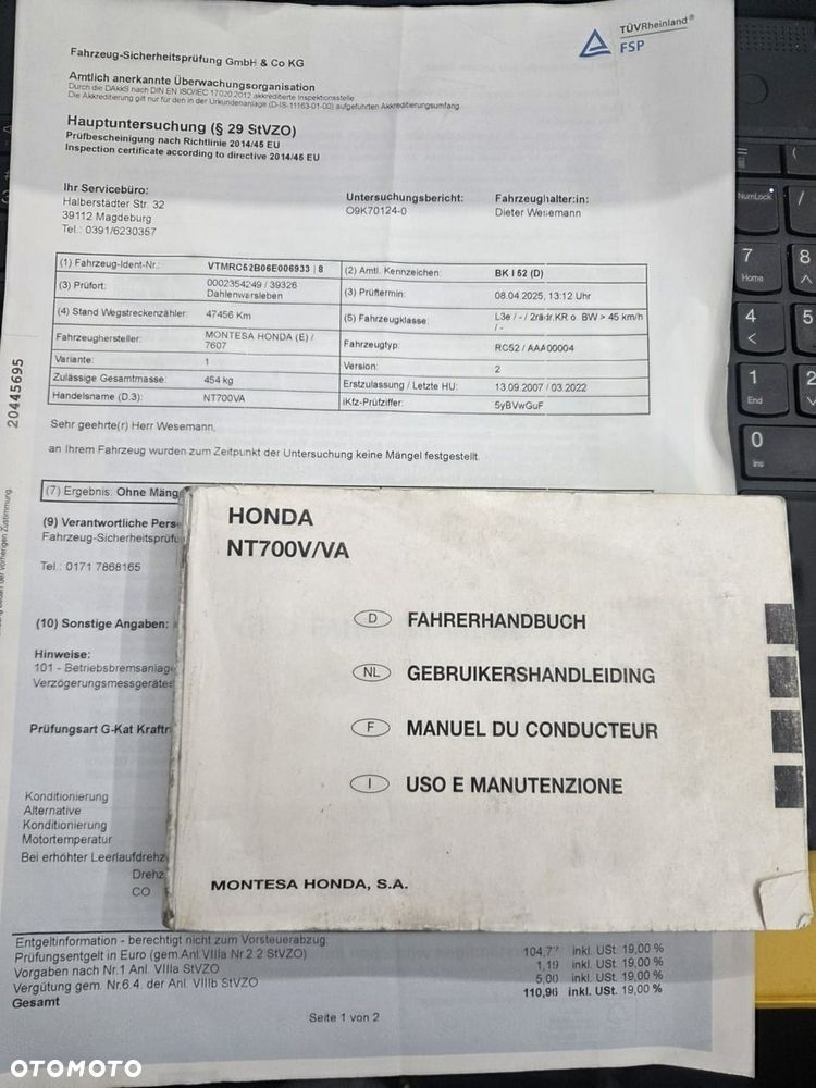 Honda NTV - 2