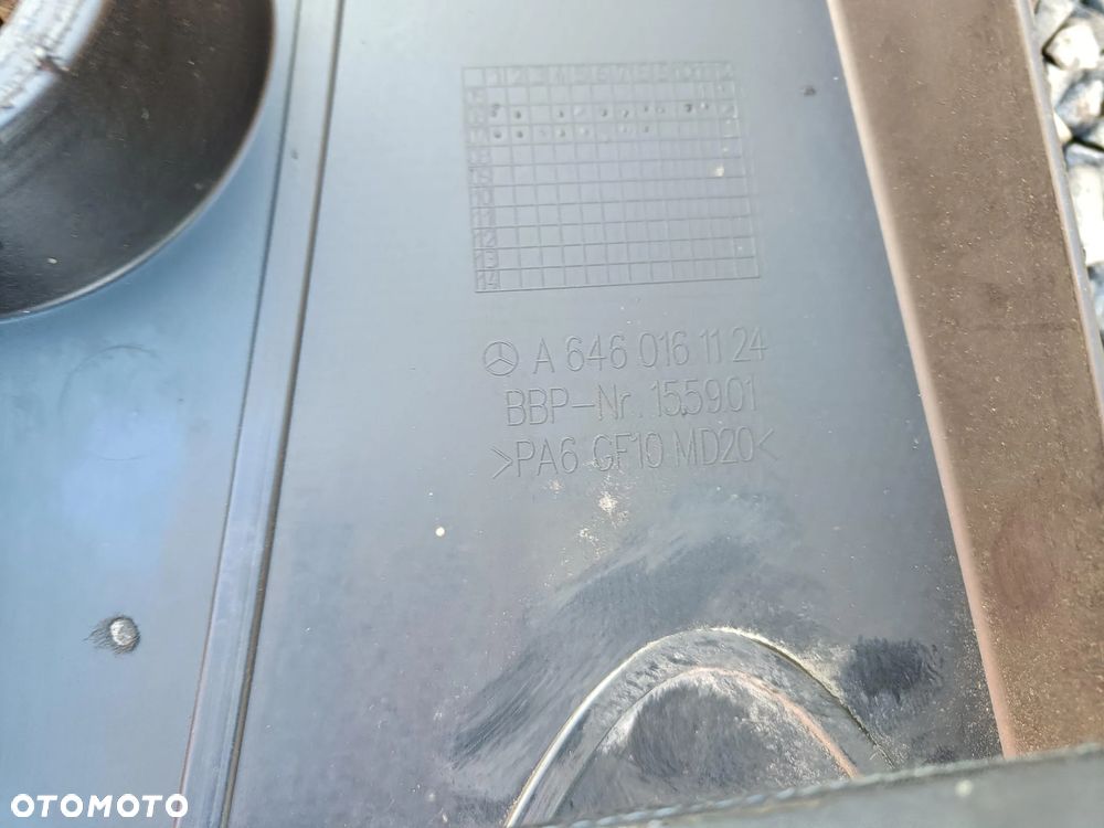 MERCEDES W211 LIFT 2.2 CDI OSŁONA SILNIKA POKRYWA SILNIKA NA SILNIK A6460161124 - 9