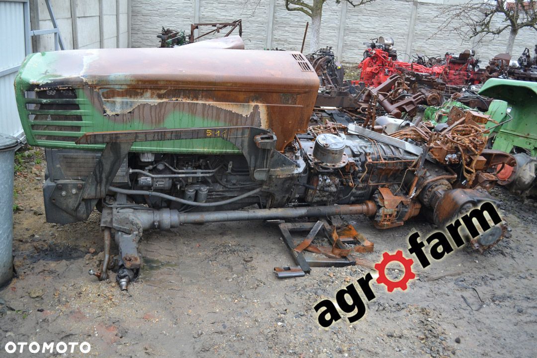 Fendt części używane 511 510 509 512 514 515 silnik skrzynia most oś podnośnik zwolnica - 1