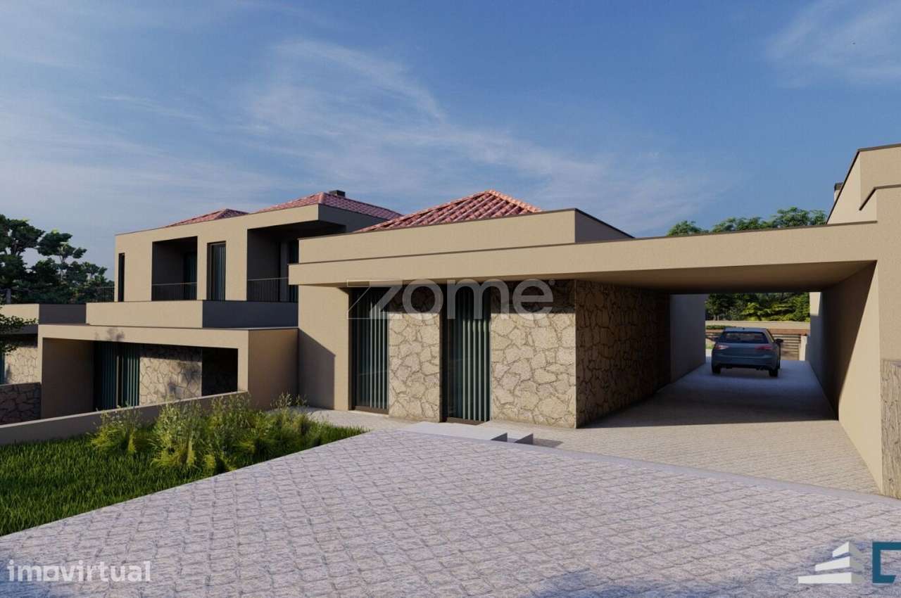 Terreno com projeto para duas moradias T3 | Âncora - Grande imagem: 5/24