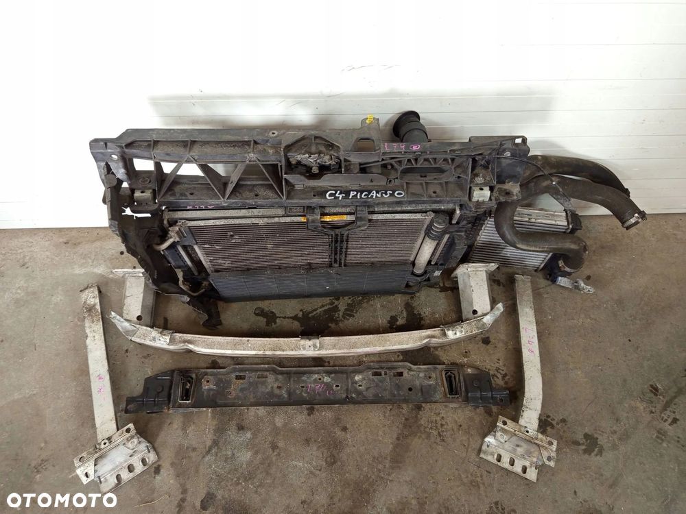 PAS PRZEDNI CHŁODNICE WENTYLATOR CITROEN C4 PICASSO II 1.6 HDI E-HDI - 2