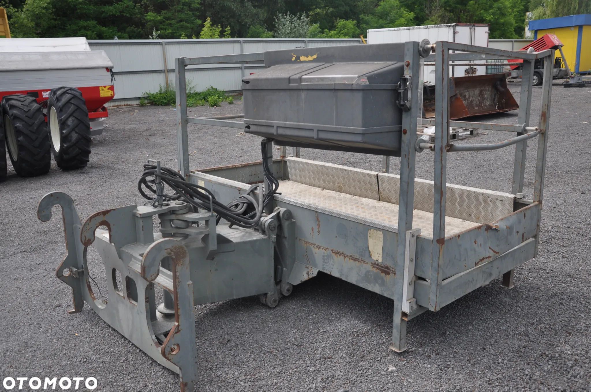 Kosz roboczy Dieci rozkladany z obrotnica - 5