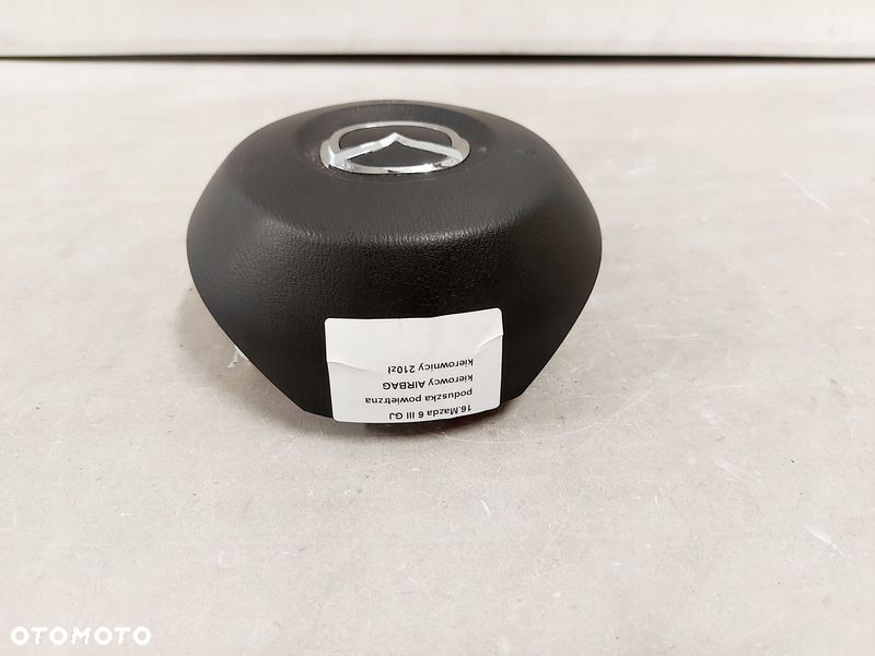 mazda 6 iii gj poduszka powietrzna kierowcy airbag - 4