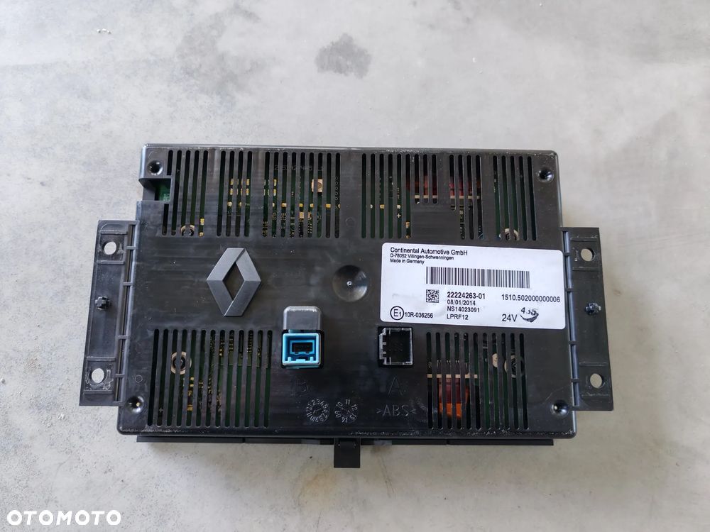 PANEL WYŚWIETLACZ RENAULT RANGE GAMA T C K 22224263 - 2