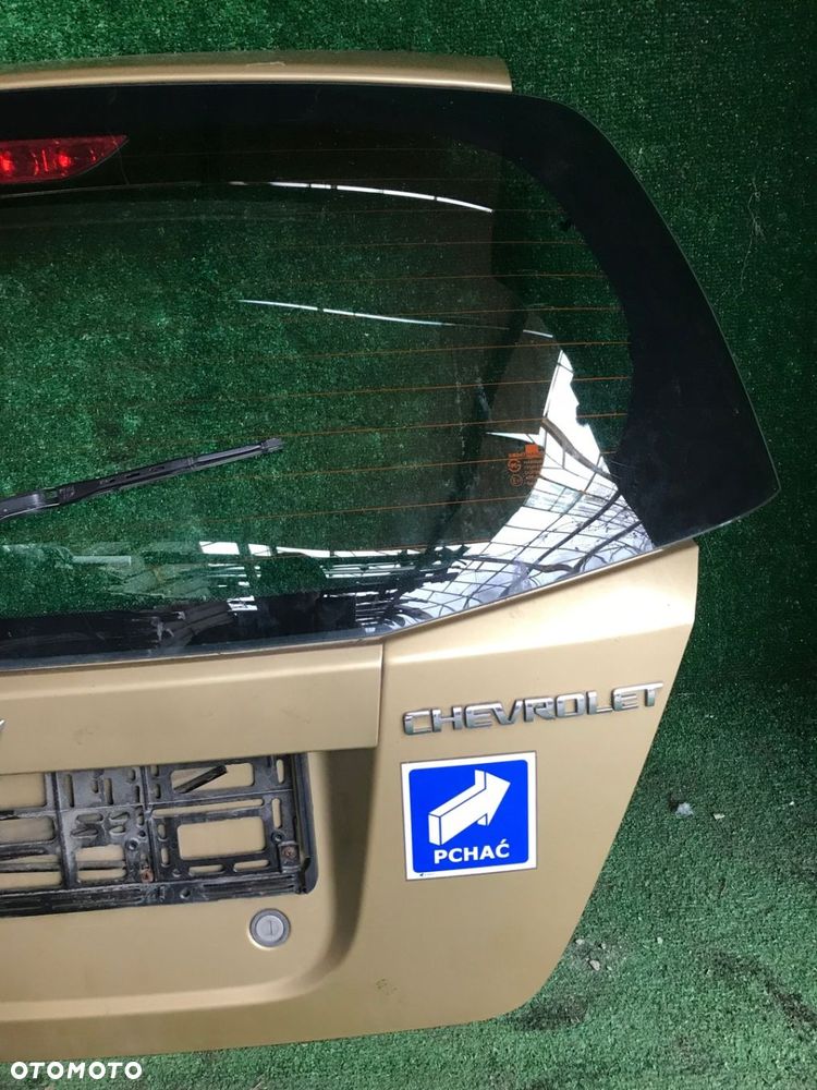 KLAPA TYŁ TYLNA CHEVROLET AVEO T200 KALOS W-WA - 2