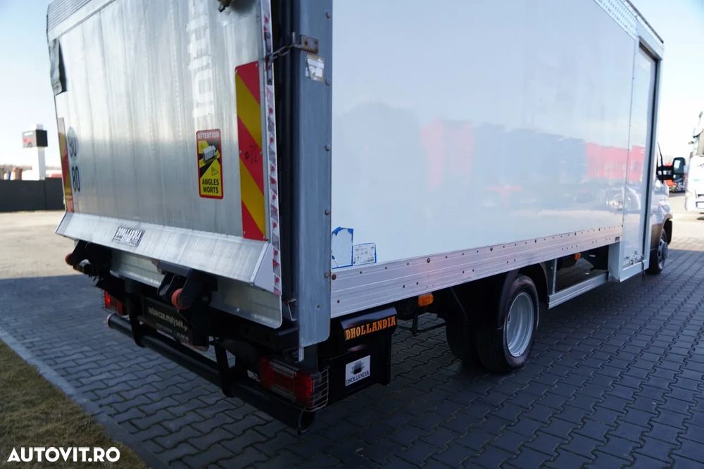 Iveco DAILY 50-180 / CONTAINER 5.5 M / HI-MATIC / ELEVATOR 750 KG / DUBLU / CAMERĂ VEDERE SPATE / GVWR: 5.200 KG / 2019 / IMPORTAT - 11