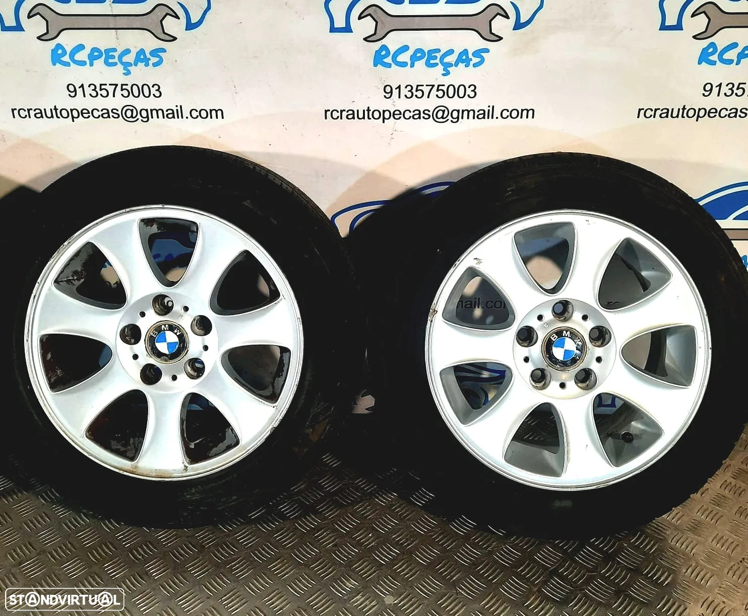 Conjunto Jantes 16 Originais Ronal BMW 7J ET44 5x120 6769402 - 4