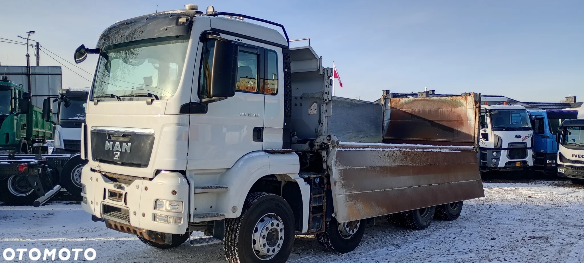 MAN TGS 35,440 8X4 WECHSELSYSTEM KIPER - BETONOMIESZARKA 9m3 - 15