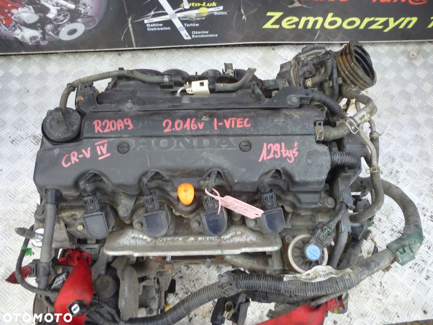 SILNIK HONDA CR-V IV 2.0 I-VTEC R20A9 129 TYS - 2