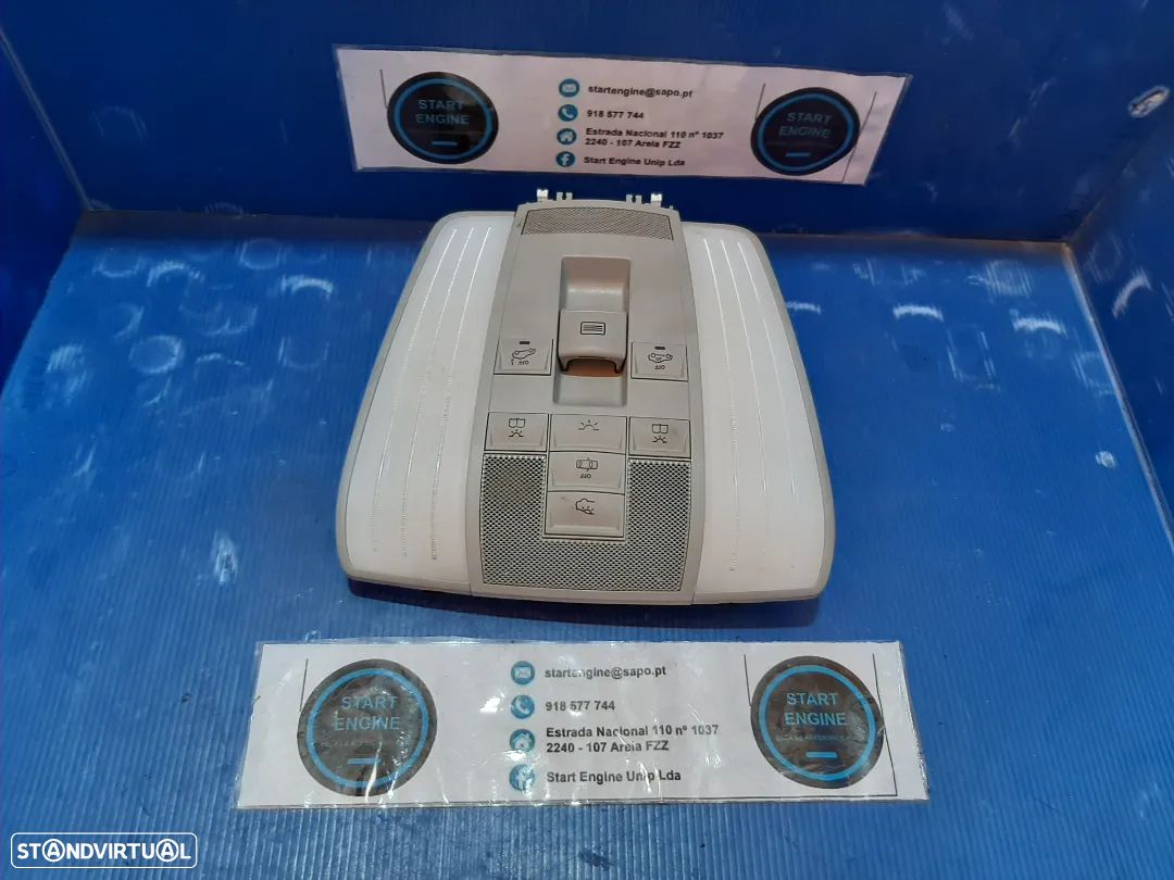 Luz do teto plafonier Mercedes Cls C218 X218 W218 com teto de abrir - 1