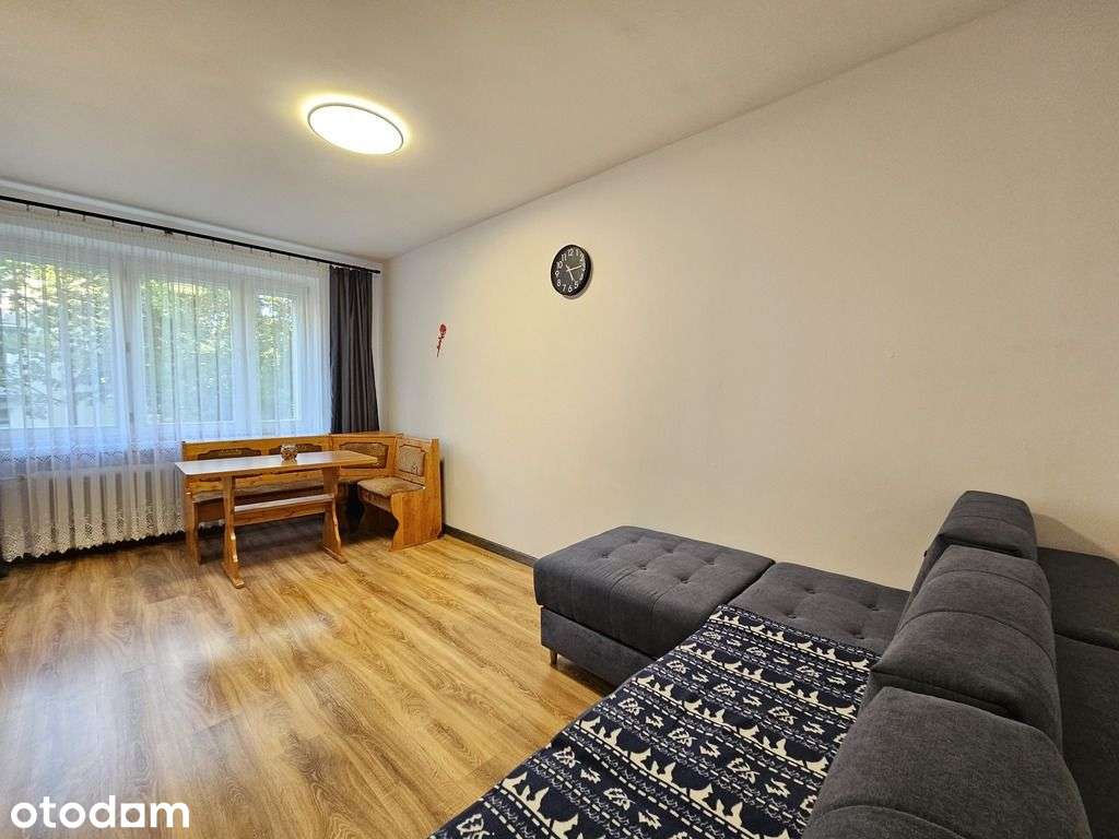 Ligota, 2 pokoje, 45 m2, 1. piętro, balkon, garaż