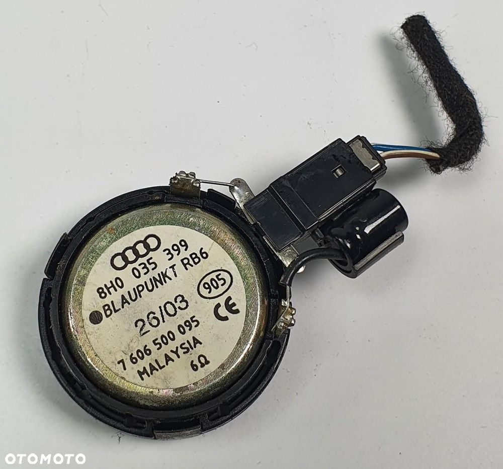 GŁOŚNIK GŁOŚNICZEK WYSOKOTONOWY AUDI A4 B6 8H0035399 - 2