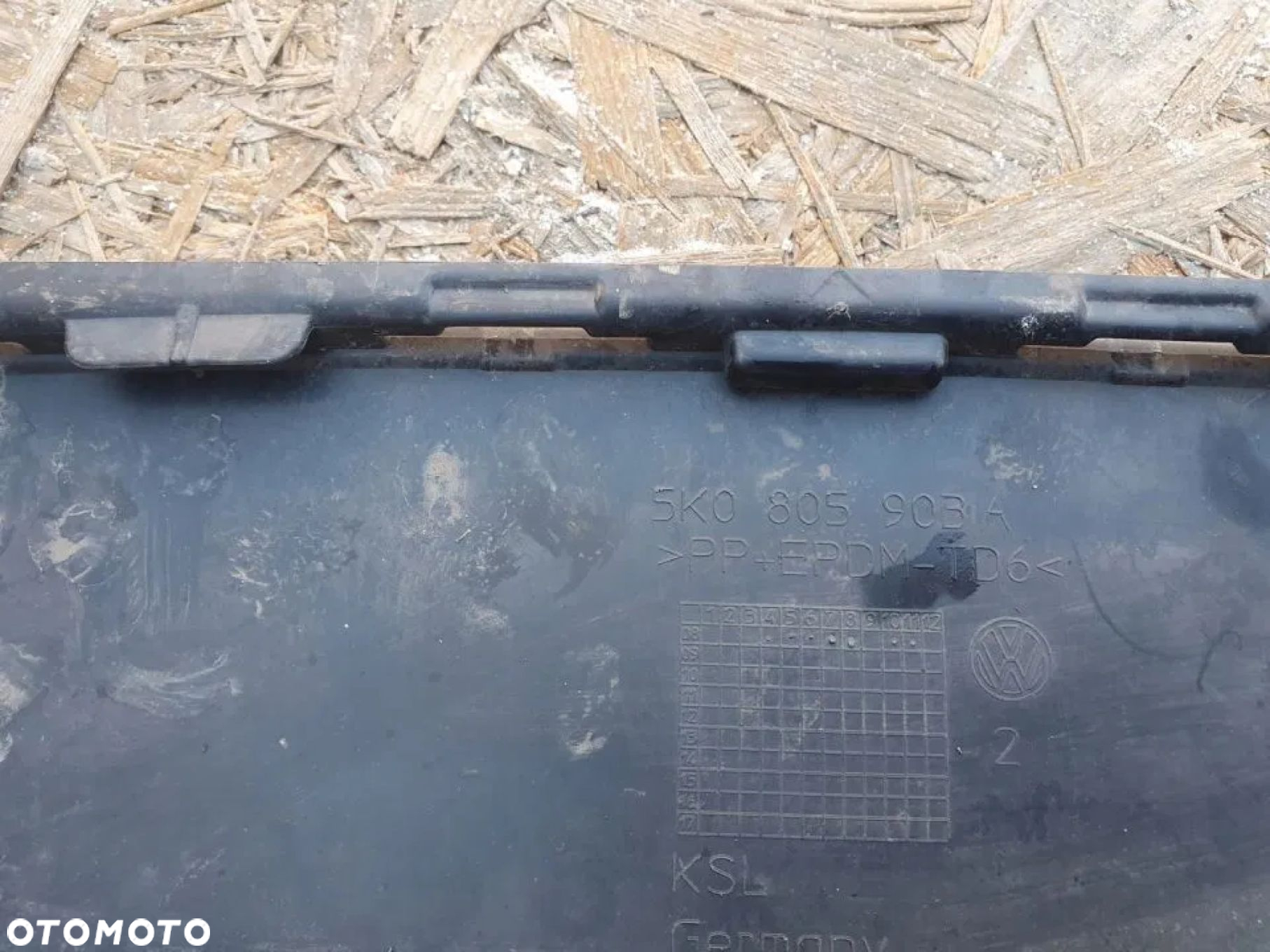 DOKŁADKA SPOILER ZDERZAKA PRZÓD VW GOLF VI 6 SPORT - 3