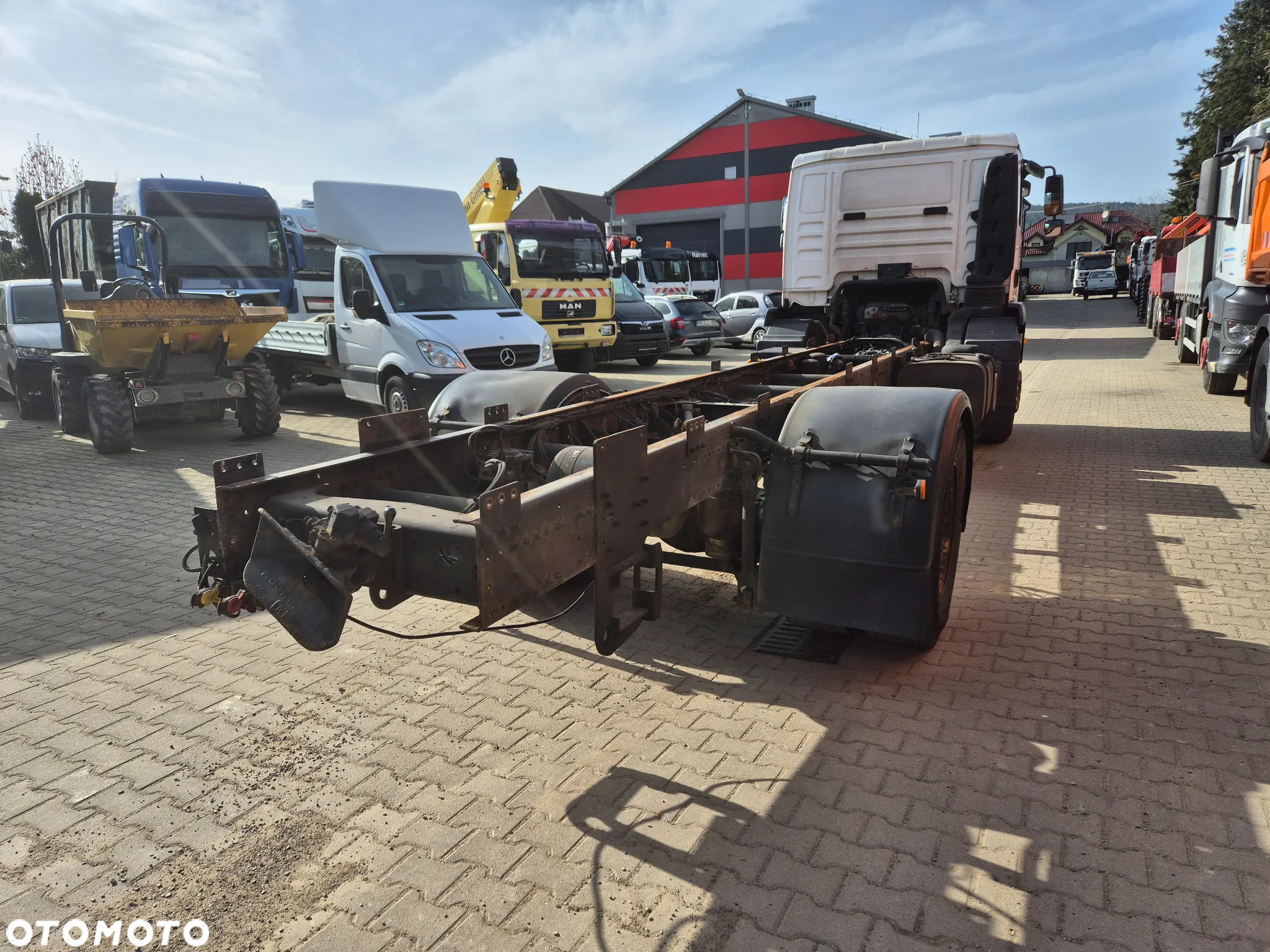 MAN TGM 18.340 4x2BL Rama do zabudowy/ Manual/ Blokada/ Sprowadzony ! - 5