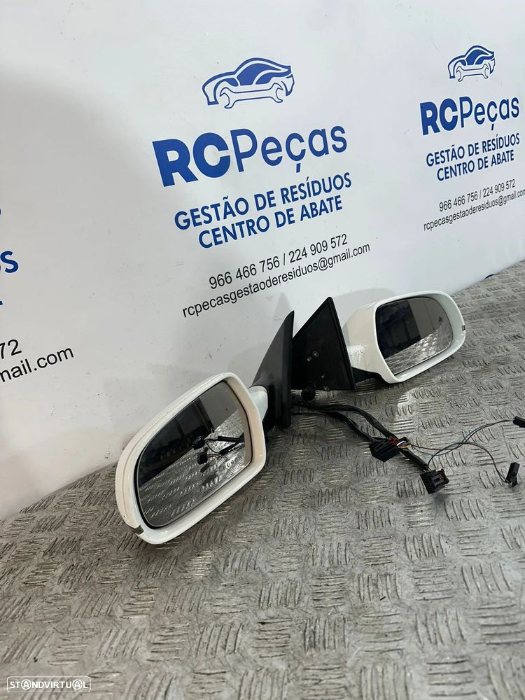 .Espelho Retrovisor Lateral Direito Esquerdo Original Audi A4 B8 1º fase - 2