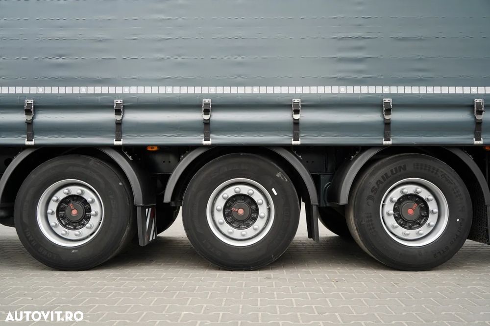 Schmitz Cargobull / CORTINĂ / MEGA / PUNȚĂ RIDICATĂ / PUNȚI SAF / ACOPERIȘ RIDICAT / PRELATĂ ARMATĂ - 26
