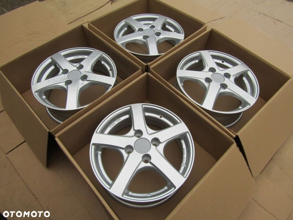 4x Felgi 14 Toyota Aigo I II Citroen C1 I II Peugeot 107 108 Alutec Germany - 10