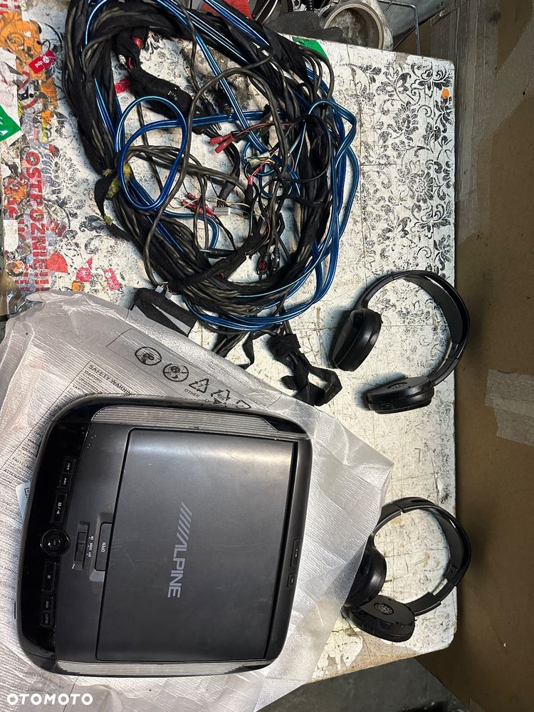 MERCEDES viano vito 639 monitor DVD cd  podwieszany sufitowy uniwersalny odtwarzacz tuner dvbt - 29