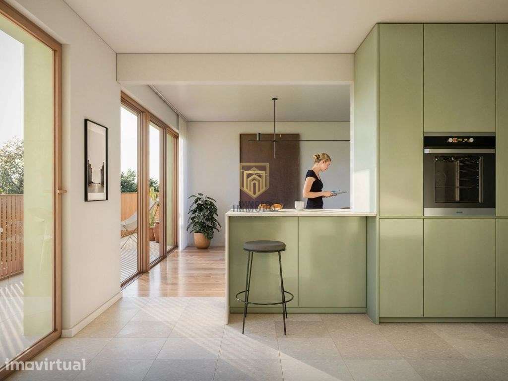 Apartamento T1 com varanda, Maia, Parque da Pícua - Grande imagem: 5/19