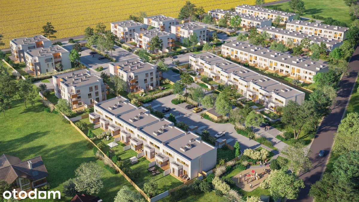 3-pokojowe mieszkanie 52m2 + ogródek Bezpośrednio