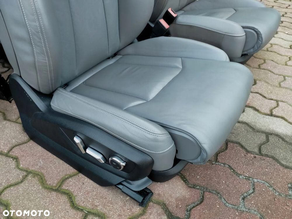 AUDI Q7 4M S-LINE / FOTEL FOTELE KANAPA BOCZKI TAPICERKA 5 OSOBOWA ISOFIX - 9