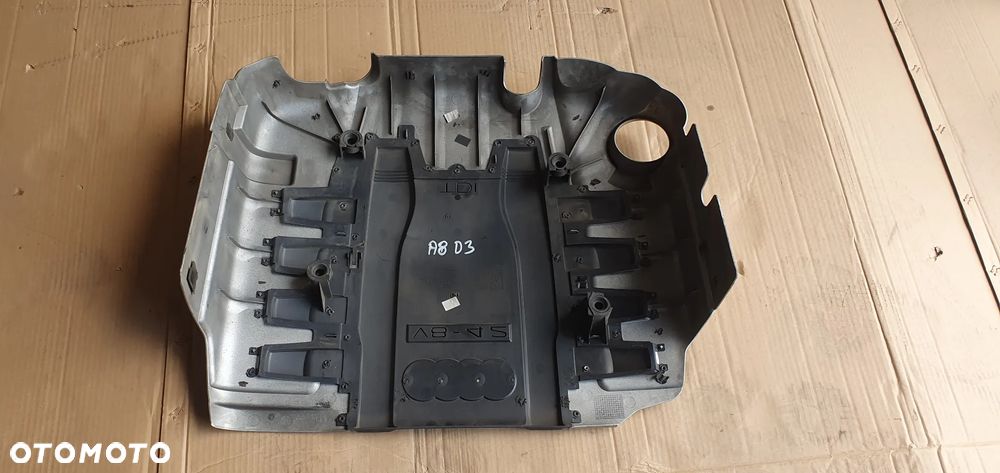 Osłona pokrywa silnika Audi A8 D3 4.2 TDI 057103925 - 6