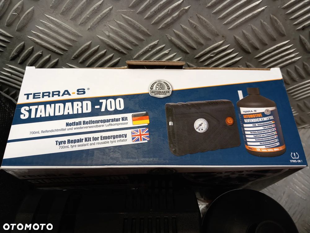 ZESTAW NAPRAWCZY KOŁA Z KOMPRESOREM TERRA-S STANDARD 700 - 6