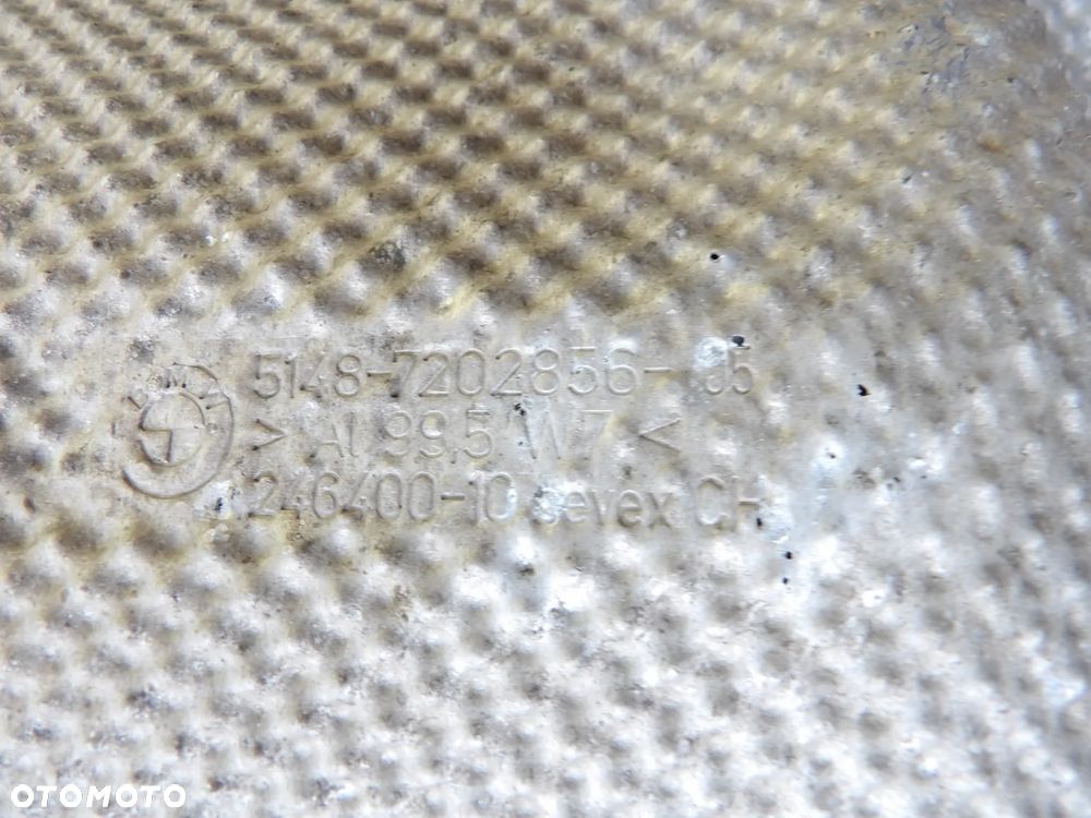 BMW - F01 - OSŁONA TERMICZNA TUNELU - 7202856 - 2