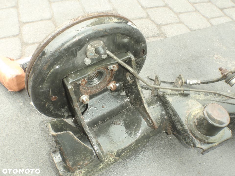 półoś półośka krzyżak drążek stabilizacyjny piasta bęben smart 450 451 jak nowe - 7