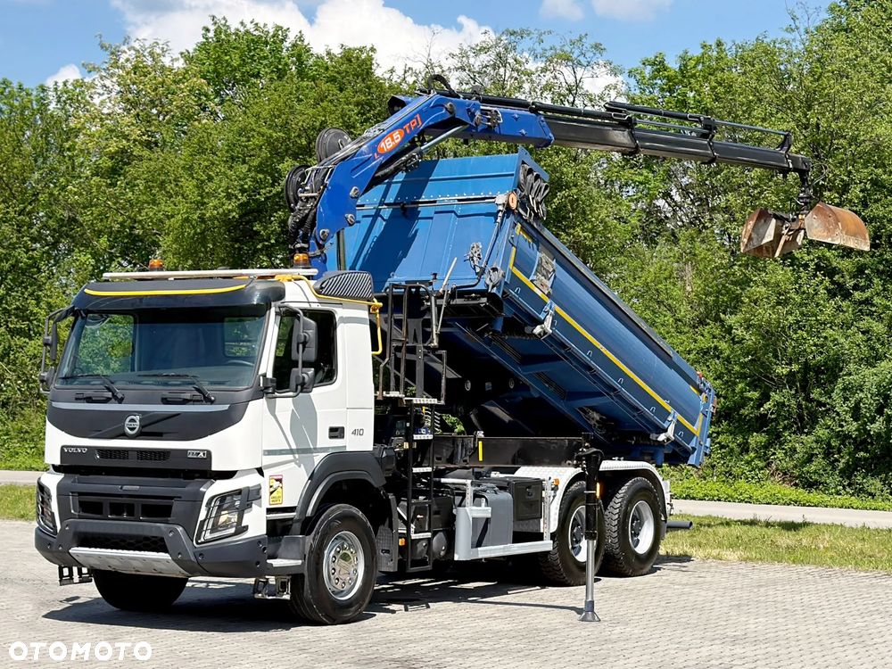 Volvo FMX 410 * WYWROTKA 4,90 m + PM 18.5 TP + PILOT + BORDMATIC / 6x4 - 2