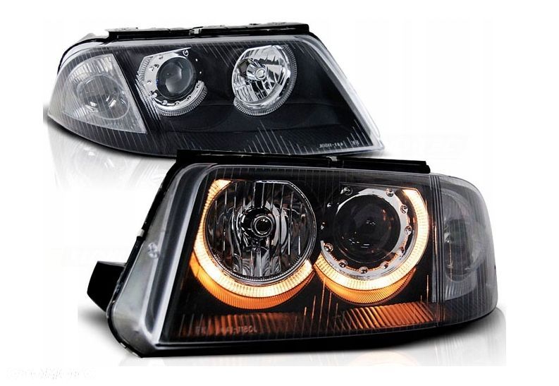 Lampy Reflektory VW PASSAT B5 FL 3BG 01-04R BLACK - 1