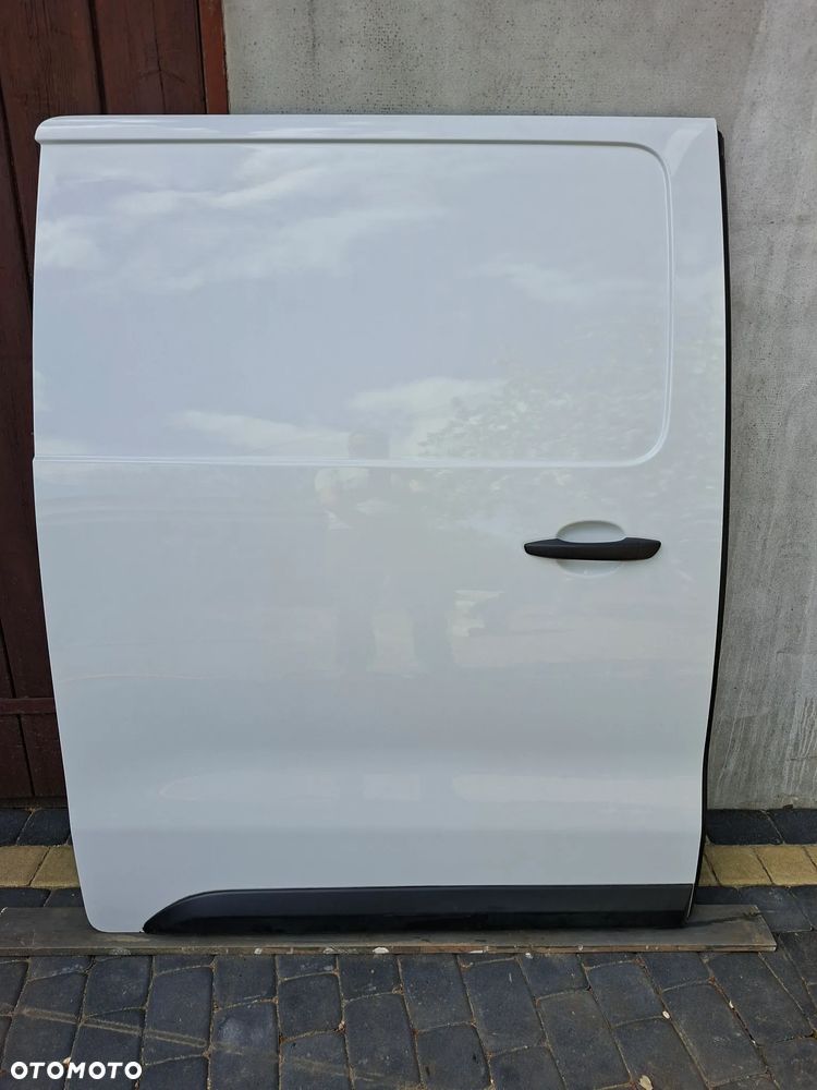 Drzwi przesówne kompletne ładne białe EWP Expert III Jumpy Vivaro prawe - 1