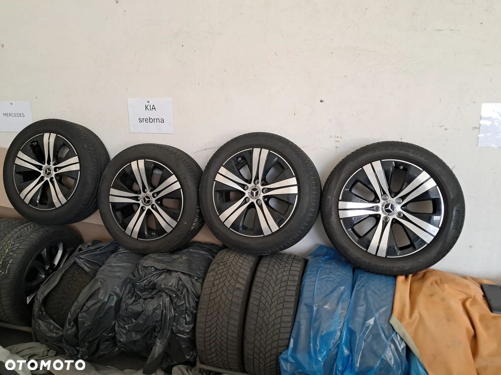 Alufelgi Mercedes 17" 5x112 opony letnie 225/50/17 - 5
