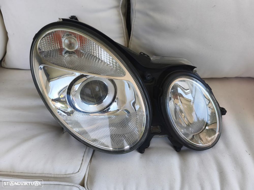 Farol direito bi-xenon direcional Mercedes w211