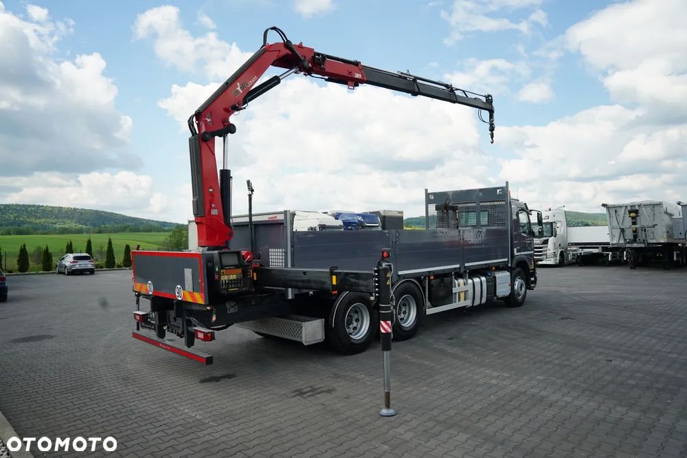 Volvo FMX 430 / SKRZYNIOWY- 7,15 M / HDS HYVA HC-183 / ROTATOR / WIDŁY DO PALET / PILOT - 4