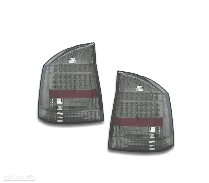 FAROLINS TRASEIROS LED OPEL VECTRA C 02-08 ESCURECIDOS - 1