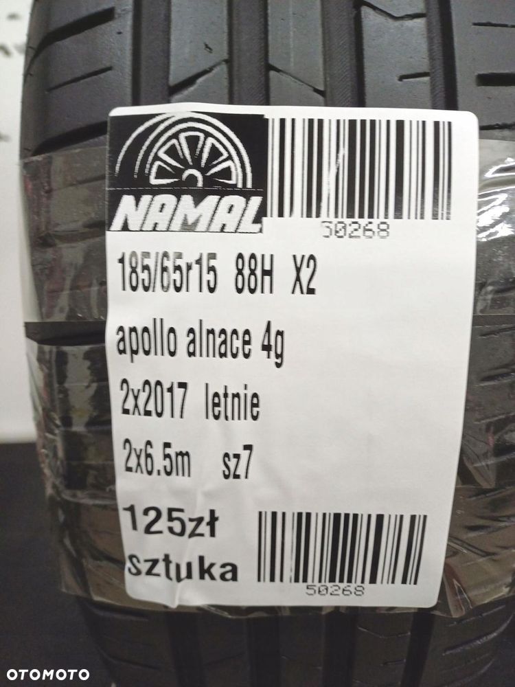 185/65R15 apollo 2017 opony letnie 6,5mm 50268 - 7